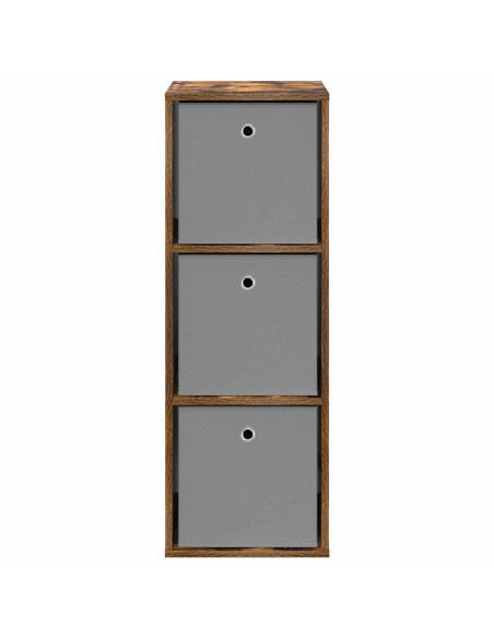 Credenza con cassetto Rovere fumé 35 x 32 x 99,5 cm