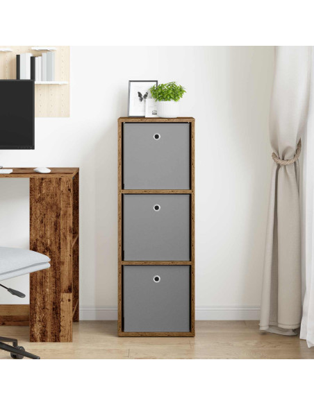 Credenza con cassetto Legno vecchio 35 x 32 x 99,5 cm
