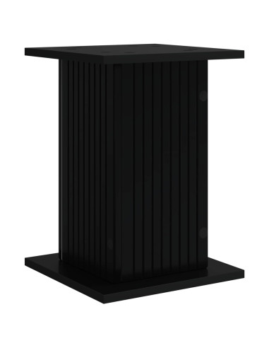 Supporto per piante Nero 30,5 x 30 x 43 cm Legno ingegnerizzato