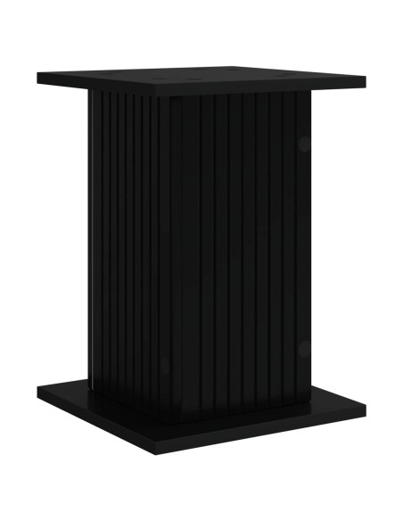 Supporto per piante Nero 30,5 x 30 x 43 cm Legno ingegnerizzato