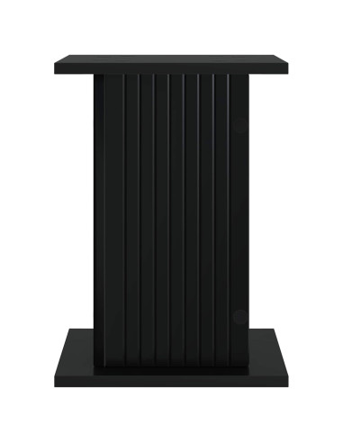 Supporto per piante Nero 30,5 x 30 x 43 cm Legno ingegnerizzato