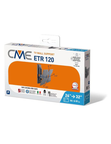 STAFFA PARETE CME ROTATION T ETR120