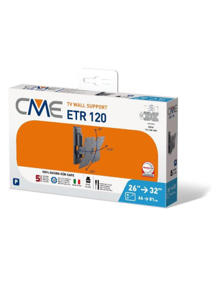 STAFFA PARETE CME ROTATION T ETR120