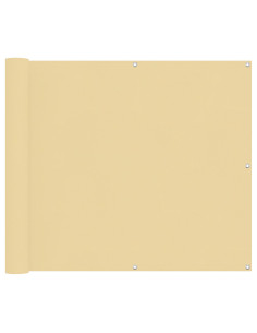 Schermo da balcone Sabbia 100 x 800 cm Tessuto Oxford 2