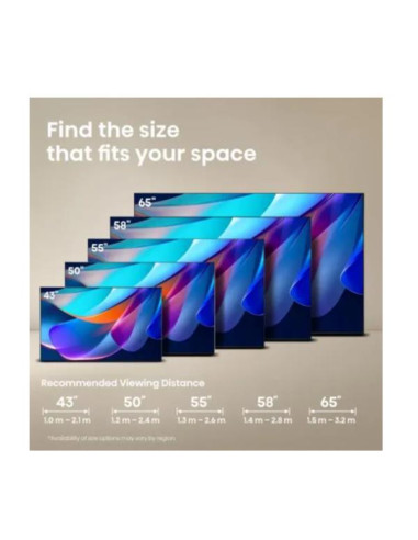 65 A69S 4K UHD SMART VIDAA