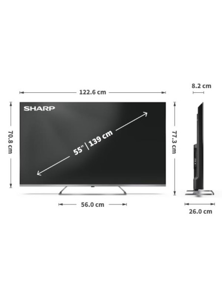 55 UHD 4K QLED MINILED GOOGLE TV