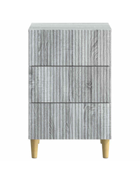 Armadio da Notte con cassetto Grigio Sonoma 43 x 41 x 66,5 cm