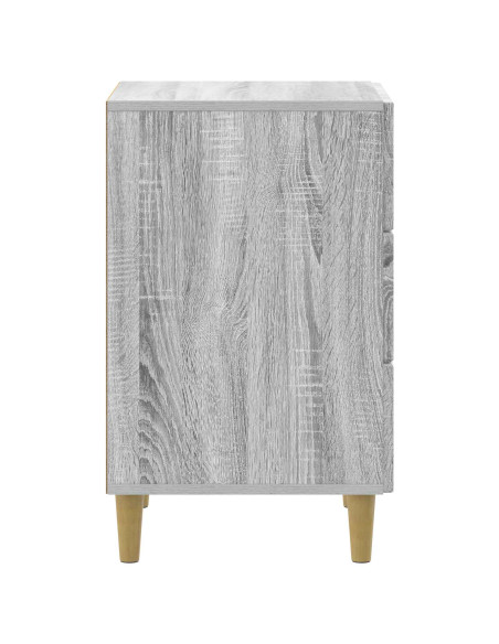 Armadio da Notte con cassetto Grigio Sonoma 43 x 41 x 66,5 cm