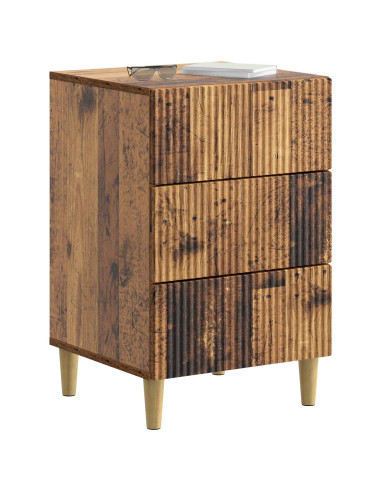 Armadio da Notte con cassetto Legno antico 43 x 41 x 66,5 cm