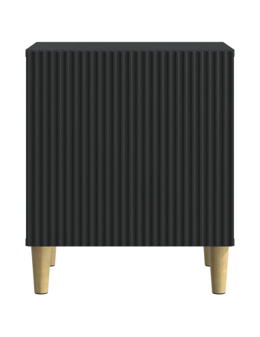 Armadio da Notte 2 pcs Nero 43 x 34,5 x 50 cm