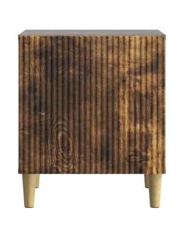 Armadio da Notte Rovere Fumo 43 x 34,5 x 50 cm