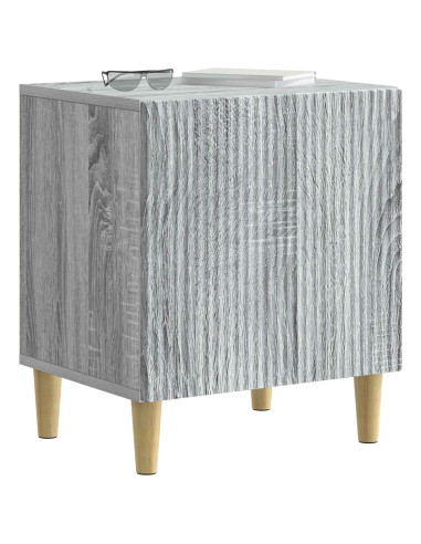 Armadio da Notte Grigio Sonoma 43 x 34,5 x 50 cm