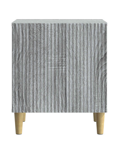 Armadio da Notte Grigio Sonoma 43 x 34,5 x 50 cm
