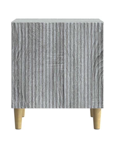 Armadio da Notte Grigio Sonoma 43 x 34,5 x 50 cm