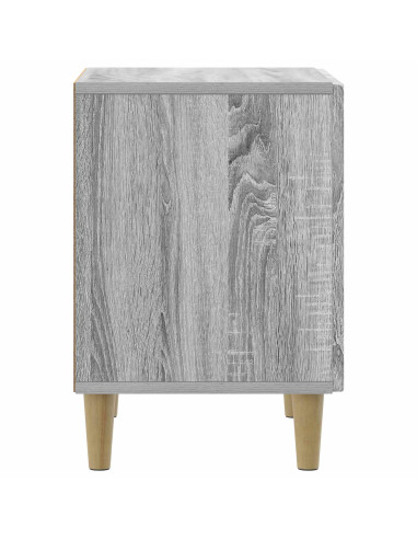 Armadio da Notte Grigio Sonoma 43 x 34,5 x 50 cm