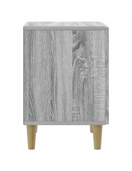 Armadio da Notte Grigio Sonoma 43 x 34,5 x 50 cm