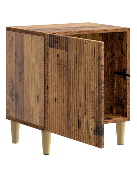 Armadio da Notte 2 pcs Legno antico 43 x 34,5 x 50 cm