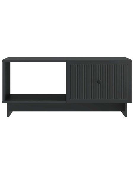 Tavolino da salotto Nero 90 x 50 x 40 cm Legno ingegnerizzato