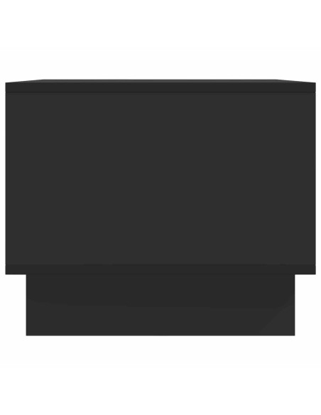 Tavolino da salotto Nero 90 x 50 x 40 cm Legno ingegnerizzato