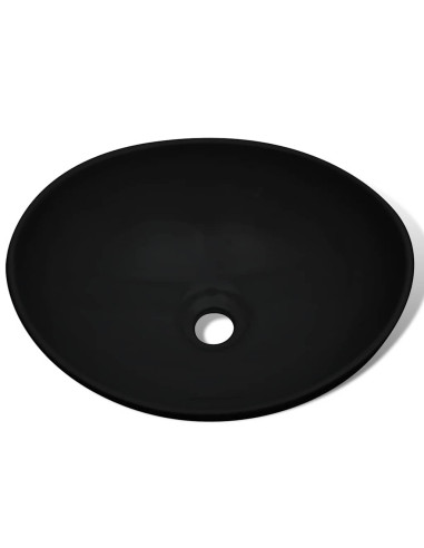 Lavello in Ceramica 40 x 33 cm Nero