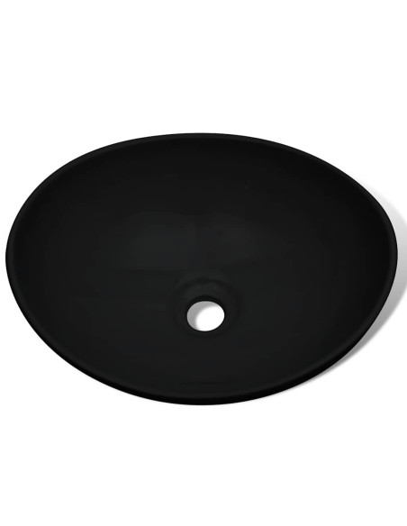 Lavello in Ceramica 40 x 33 cm Nero