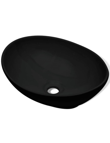 Lavello in Ceramica 40 x 33 cm Nero
