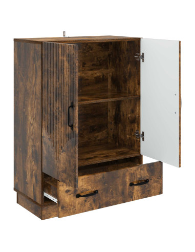 Credenza Rovere Fumo 66 x 34,5 x 92 cm Legno ingegnerizzato