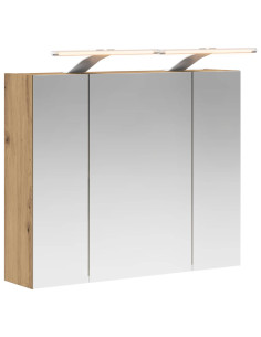 Mobiletto per specchio da bagno Rovere Artigianale 2