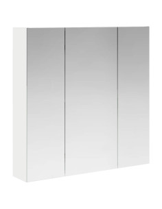 Mobiletto per specchio da bagno Bianco 70 x 14,5 x 70 cm 2