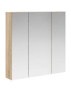 Mobiletto per specchio da bagno Rovere Sonoma 70 x 14,5 x 70 cm 2