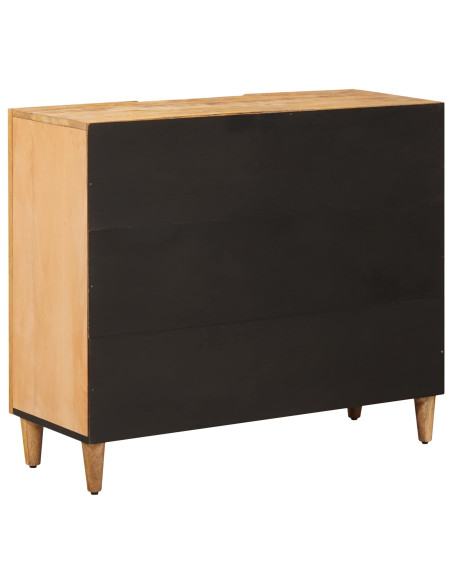 Armadi di Stoccaggio con porta Marrone 90 x 33,5 x 75 cm