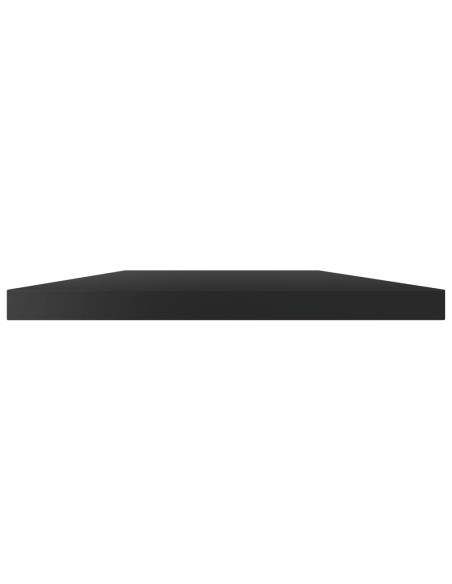 Ripiani per Libreria 8pz Nero Lucido 60x40x1,5cm Multistrato