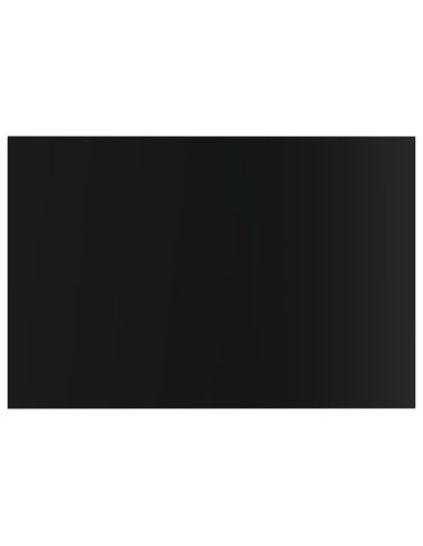 Ripiani per Libreria 8pz Nero Lucido 60x40x1,5cm Multistrato