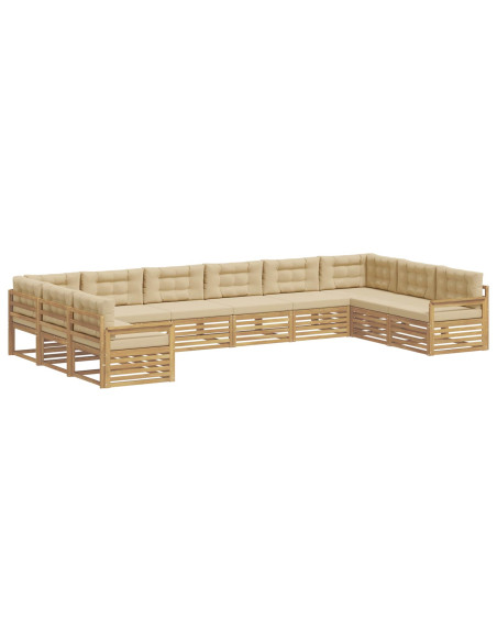 Set divani Legno di Acacia Massello
