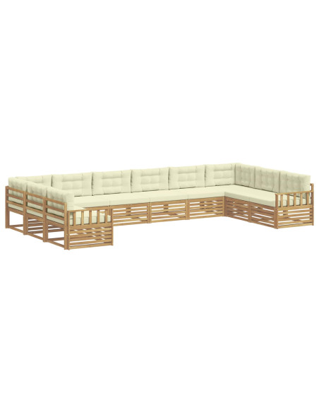 Set divani Legno di Acacia Massello