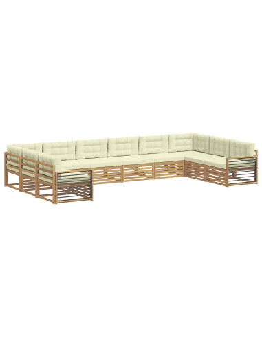 Set divani Legno di Acacia Massello
