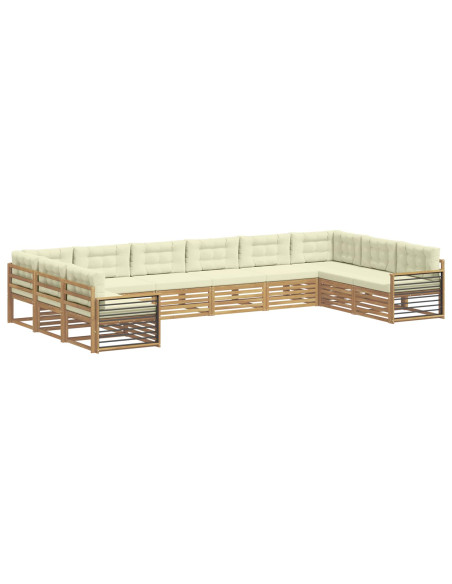Set divani Legno di Acacia Massello