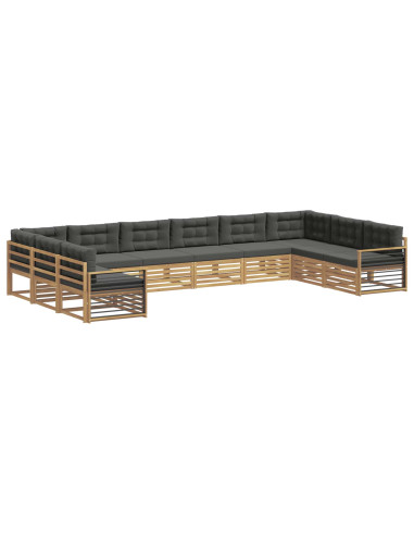 Set divani Legno di Acacia Massello