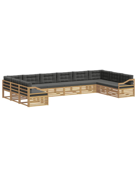 Set divani Legno di Acacia Massello