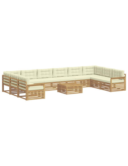 Set divani Legno di Acacia Massello