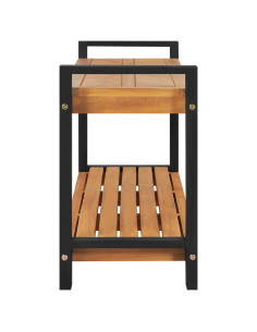Panca 120 cm in Legno Massello di Teak 2