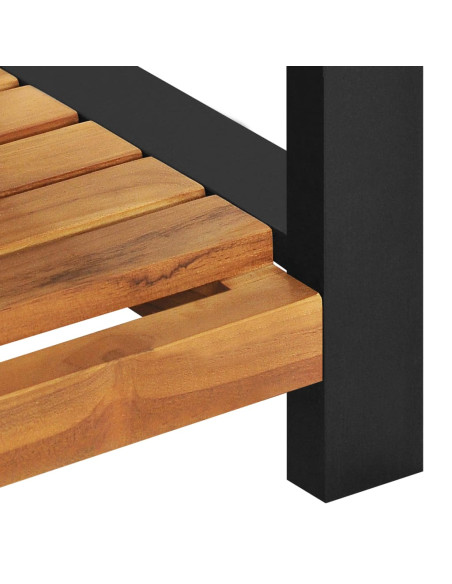 Panca 120 cm in Legno Massello di Teak