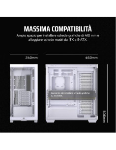 3500X TEMPERED GLASS MID-TOWER WH 2