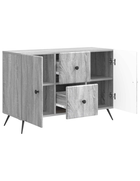 Credenza Grigio Sonoma 89 x 34,5 x 60 cm Legno ingegnerizzato