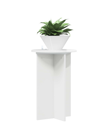 Supporto per piante 2 pcs Bianco Lucido Ø40 x 60 cm