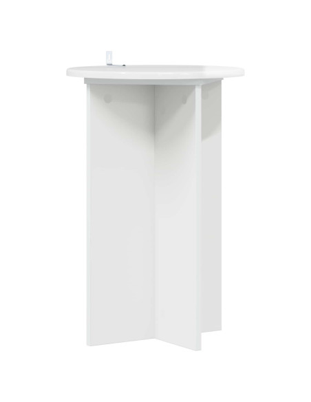 Supporto per piante 2 pcs Bianco Lucido Ø40 x 60 cm