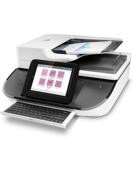 HP Flow 8500 fn2 Scanner a piano e ADF 600 x 600 DPI