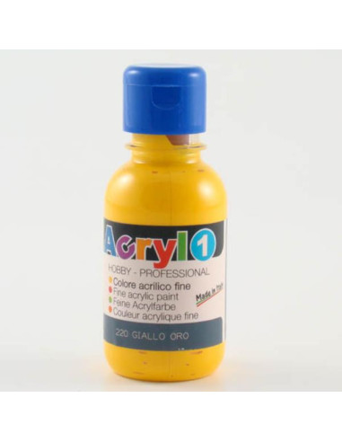 TEMPERA GIALLO ORO ACRILICA 75ML