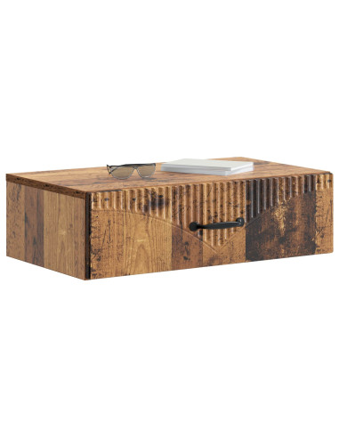 Tavolino da Parete Laterale Legno antico 59 x 34,5 x 17 cm