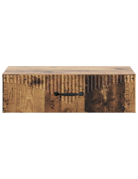 Tavolino da Parete Laterale Legno antico 59 x 34,5 x 17 cm